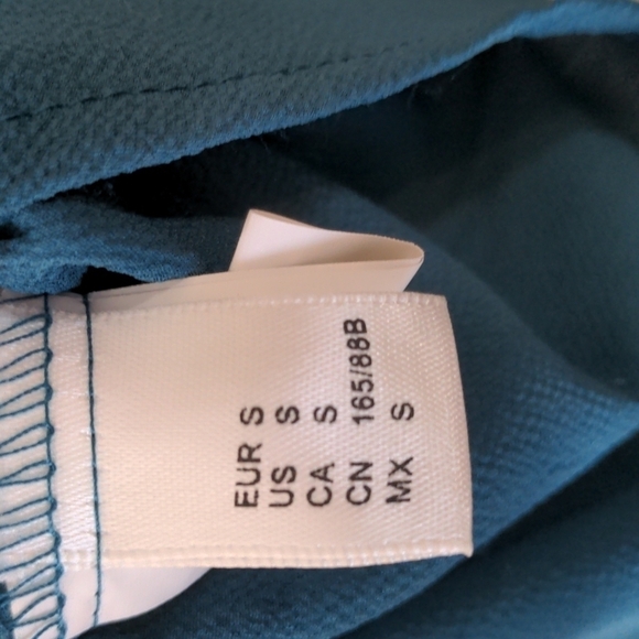 SHEIN Blue Green Fit and Flare Maxi Dress small - Picture 8 of 10